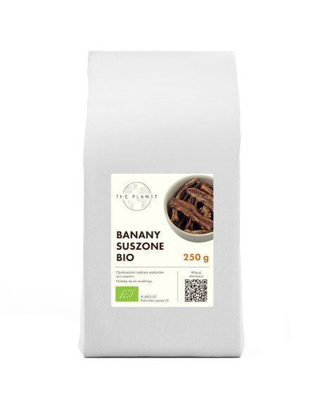 BANANY SUSZONE BIO 250 g - THE PLANET