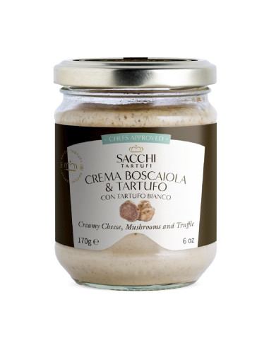 KREM Z RICOTTĄ I TRUFLĄ LETNIĄ 170 g - SACCHI TARTUFI