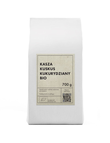 KASZA KUSKUS KUKURYDZIANY BIO 700 g - THE PLANET