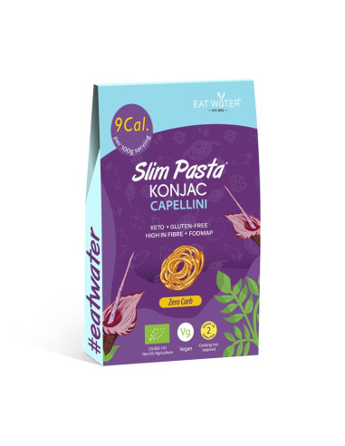 MAKARON (KONJAC) CAPELLINI BEZGLUTENOWY BIO 270 g (200 g) - SLIM (EAT WATER)