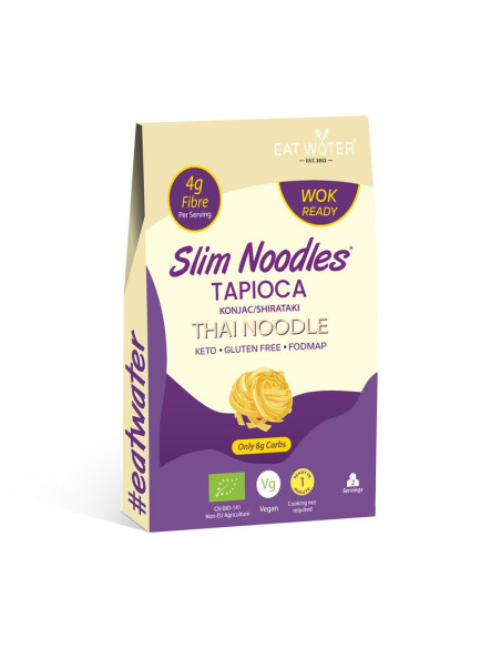 MAKARON (Z TAPIOKI I KONJAC) BEZGLUTENOWY BIO 200 g - SLIM (EAT WATER)