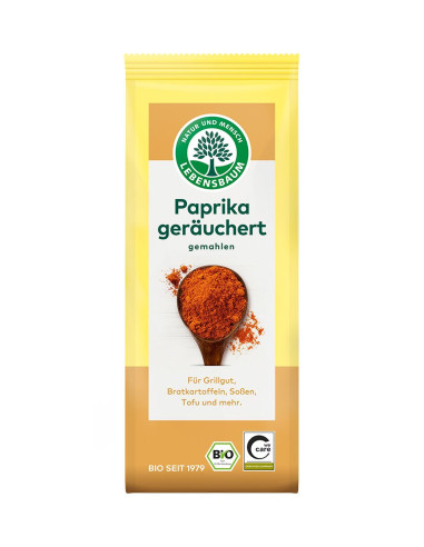 PAPRYKA WĘDZONA BIO 50 g - LEBENSBAUM