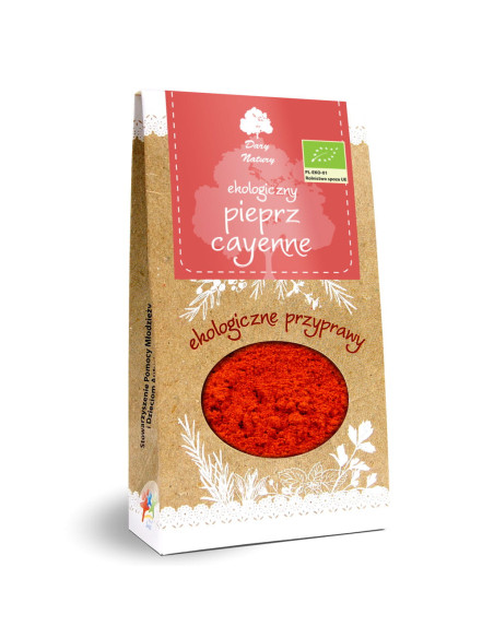PIEPRZ CAYENNE BIO 60 g - DARY NATURY