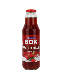 SOK Z DZIKIEJ RÓŻY 750 ml - NATURAVENA