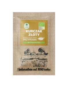PRZYPRAWA ZŁOTY KURCZAK BIO 20 g - DARY NATURY