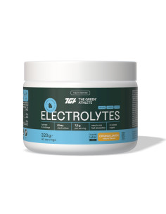 ELEKTROLITY O SMAKU POMARAŃCZY I CYTRYNY BEZGLUTENOWE 320 g - THE GREEN ATHLETE