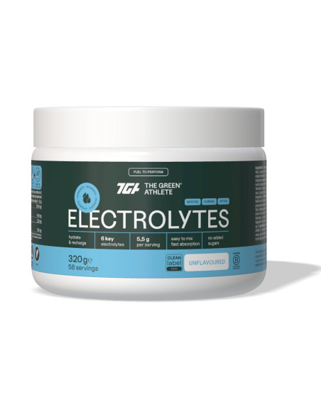 ELEKTROLITY BEZSMAKOWE BEZGLUTENOWE 320 g - THE GREEN ATHLETE