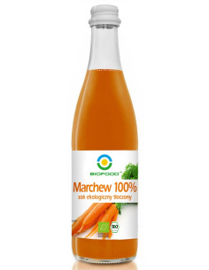 SOK Z MARCHWI NFC BEZGLUTENOWY BIO 500 ml - BIOFOOD