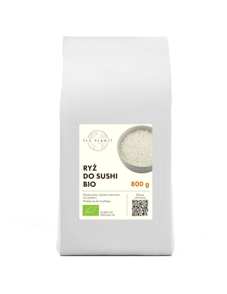 RYŻ DO SUSHI BIO 800 g - THE PLANET