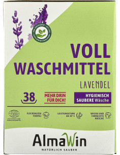 PROSZEK DO PRANIA UNIWERSALNY LAWENDOWY ECO 2 kg (38 PRAŃ) - ALMAWIN