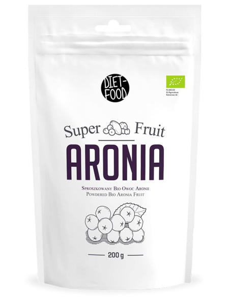 ARONIA SPROSZKOWANA BIO 200 g - DIET-FOOD