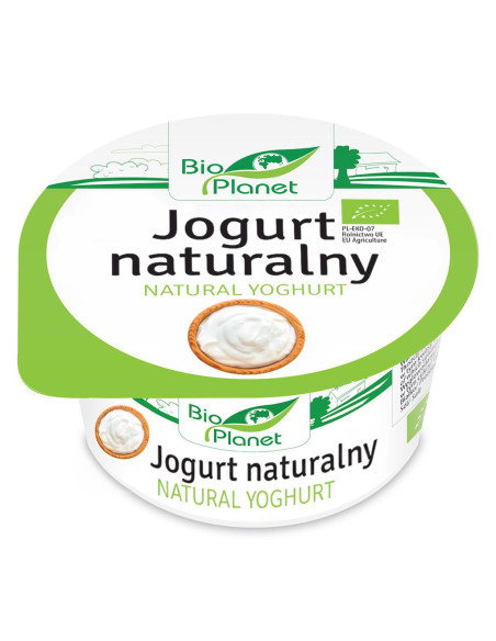 JOGURT NATURALNY 3,8% BIO 160 g - BIO PLANET
