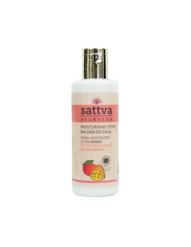 BALSAM DO CIAŁA NAWILŻAJĄCY MANGO 210 ml - SATTVA (AYURVEDA)