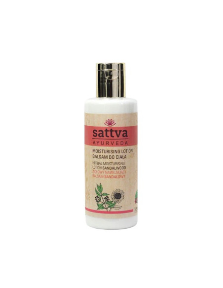BALSAM DO CIAŁA NAWILŻAJĄCY DRZEWO SANDAŁOWE 210 ml - SATTVA (AYURVEDA)