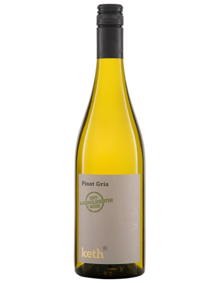 WINO BEZALKOHOLOWE PINOT GRIS BIAŁE PÓŁWYTRAWNE BIO 750 ml - KETH (RIEGEL)