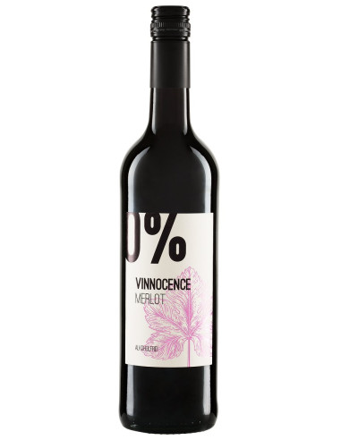 WINO BEZALKOHOLOWE MERLOT CZERWONE SŁODKIE BIO 750 ml - VINNOCENCE (RIEGEL)