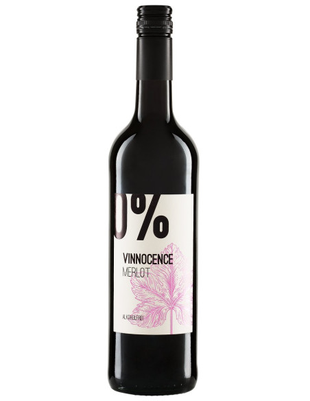 WINO BEZALKOHOLOWE MERLOT CZERWONE SŁODKIE BIO 750 ml - VINNOCENCE (RIEGEL)