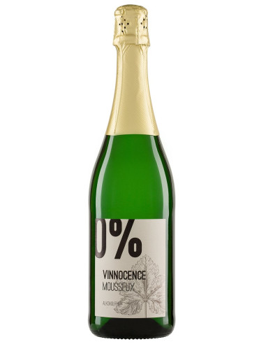 WINO BEZALKOHOLOWE BIAŁE PÓŁSŁODKIE MUSUJĄCE BIO 750 ml - VINNOCENCE MOUSSEUX (RIEGEL)