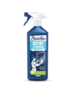 PŁYN DO MYCIA SZYB I LUSTER Z OCTEM W SPRAYU ECO 750 ml - BRIOCHIN