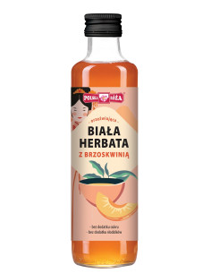 HERBATA BIAŁA Z BRZOSKWINIĄ 250 ml - POLSKA RÓŻA
