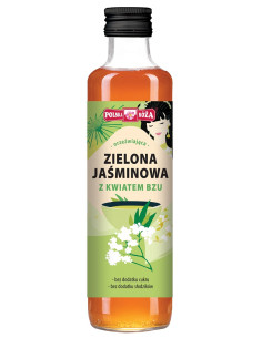 HERBATA ZIELONA JAŚMINOWA Z KWIATEM BZU 250 ml - POLSKA RÓŻA