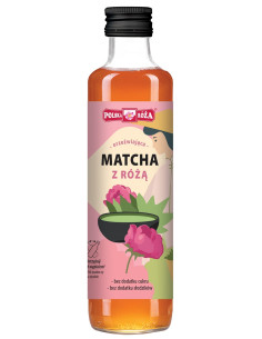 HERBATA MATCHA RÓŻANA 250 ml - POLSKA RÓŻA