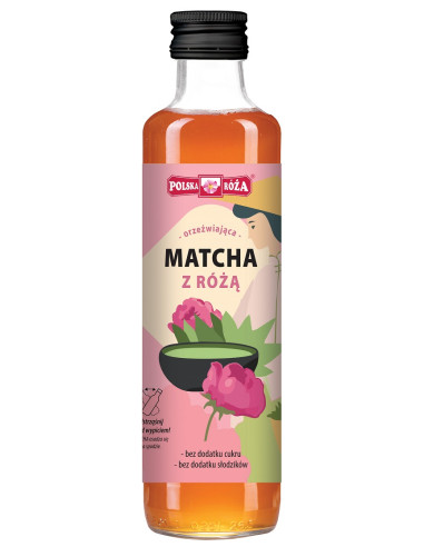 HERBATA MATCHA RÓŻANA 250 ml - POLSKA RÓŻA