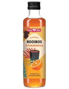 HERBATKA ROOIBOS Z POMARAŃCZĄ 250 ml - POLSKA RÓŻA