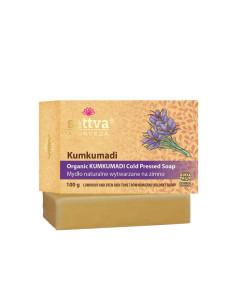 MYDŁO W KOSTCE DO CIAŁA KUMKUMADI ECO 100 g - SATTVA (AYURVEDA)