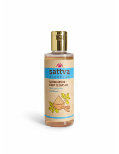 ŻEL DO MYCIA CIAŁA DRZEWO SANDAŁOWE 210 ml - SATTVA (AYURVEDA)