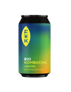 KOMBUCHA HERBATA ZIELONA JAŚMINOWA BEZGLUTENOWA BIO 330 ml - FOREVER YOUNG KOMBUCHA