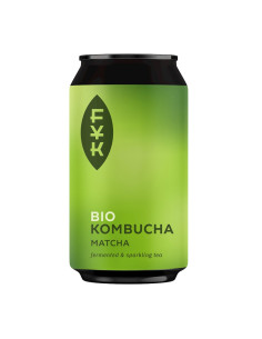 KOMBUCHA HERBATA MATCHA BEZGLUTENOWA BIO 330 ml - FOREVER YOUNG KOMBUCHA