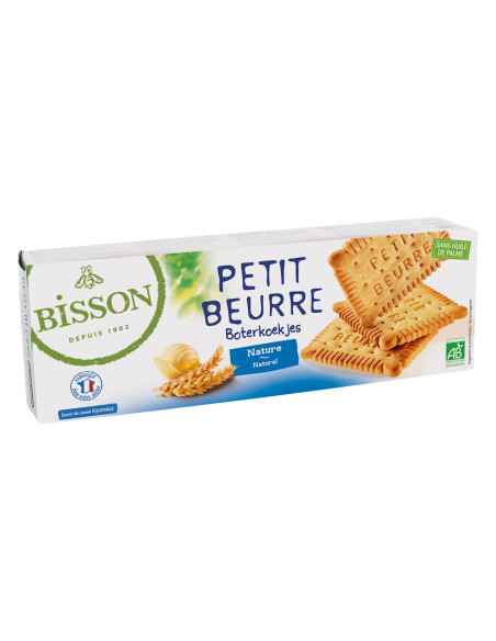 HERBATNIKI MAŚLANE PETIT BEURRE BIO 150 g - BISSON