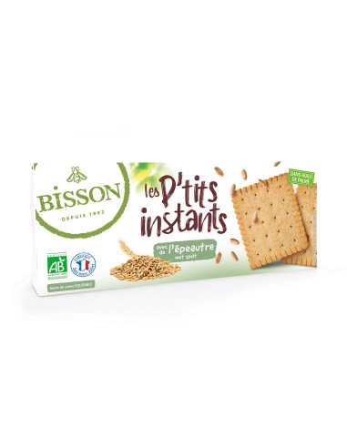 HERBATNIKI ZBOŻOWE BIO 155 g - BISSON