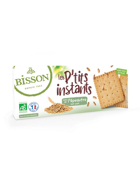 HERBATNIKI ZBOŻOWE BIO 155 g - BISSON