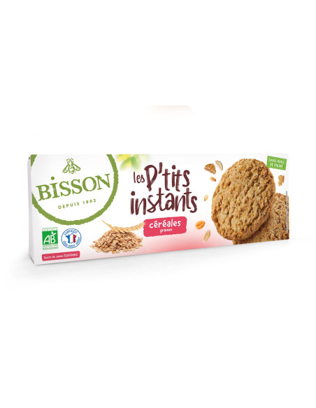 CIASTKA ZBOŻOWE Z SEZAMEM BIO 150 g - BISSON