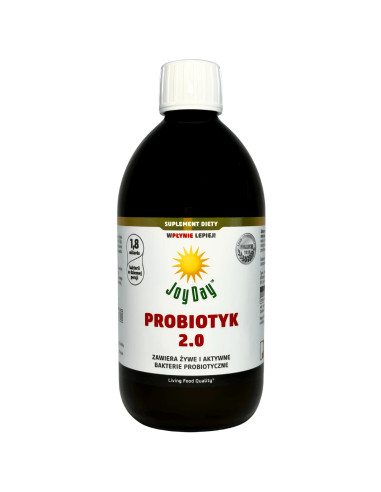 PROBIOTYK 2.0 BEZGLUTENOWY BIO 500 ml - JOY DAY