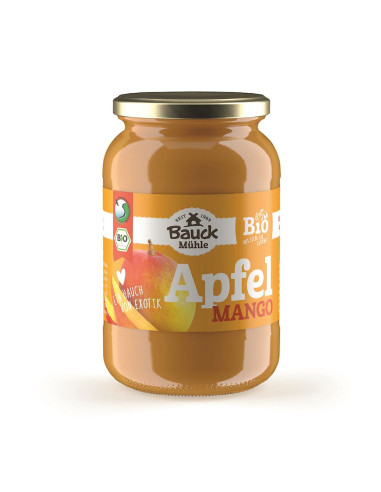 MUS JABŁKO - MANGO BEZ DODATKU CUKRÓW BIO 360 g - BAUCK MUHLE