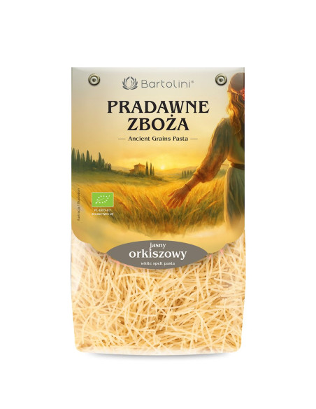 MAKARON (ORKISZOWY) NITKI BIO 250 g - BARTOLINI (PRADAWNE ZBOŻA)