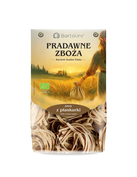 MAKARON (Z PŁASKURKI) GNIAZDA TAGLIATELLE BIO 250 g - BARTOLINI (PRADAWNE ZBOŻA)