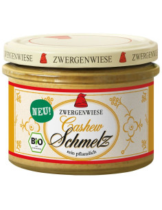 SMALCZYK WEGAŃSKI Z ORZECHÓW NERKOWCA BIO 160 g - ZWERGENWIESE