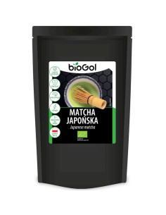 HERBATA ZIELONA MATCHA JAPOŃSKA BIO 100 g - BIOGOL