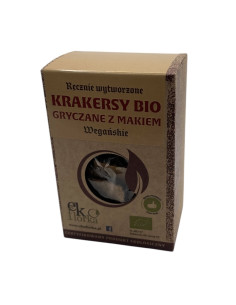 KRAKERSY GRYCZANE Z MAKIEM BIO 90 g - EKOFLORKA