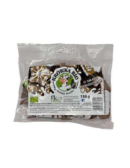 KRÓWKI O SMAKU PIERNIKOWYM BEZGLUTENOWE BIO 150 g - EKOFLORKA (PRODUKT SEZONOWY)