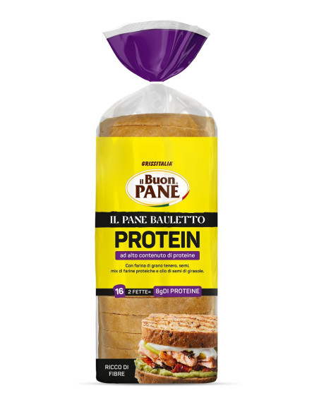 CHLEB TOSTOWY PROTEINOWY KROJONY 400 g - IL BUON PANE