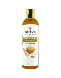 OLEJ SEZAMOWY TŁOCZONY NA ZIMNO 250 ml - SATTVA (FOODS)