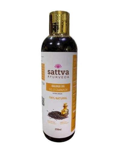 OLEJ Z CZARNUSZKI FILTROWANYY TŁOCZONY NA ZIMNO 250 ml - SATTVA (FOODS)