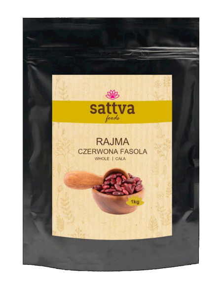 FASOLKA CZERWONA RAJMA 1 kg - SATTVA (FOODS)