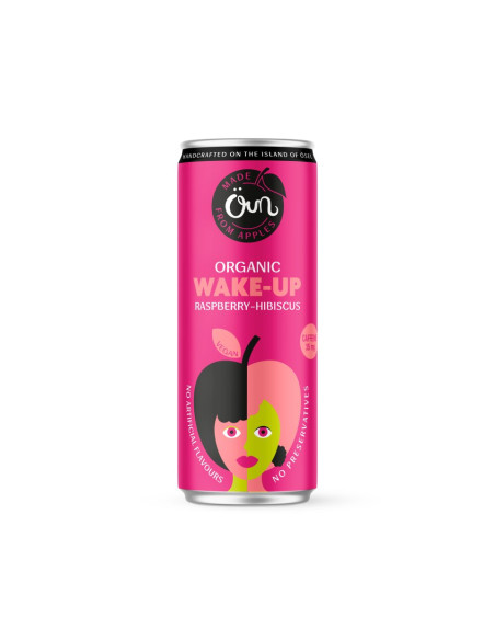 NAPÓJ MUSUJĄCY NA POBUDZENIE MALINA - HIBISKUS BIO 250 ml - OUN