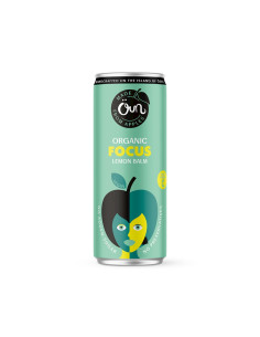 NAPÓJ MUSUJĄCY NA KONCENTRACJĘ Z MELISĄ BEZ DODATKU CUKRÓW BIO 250 ml -  OUN